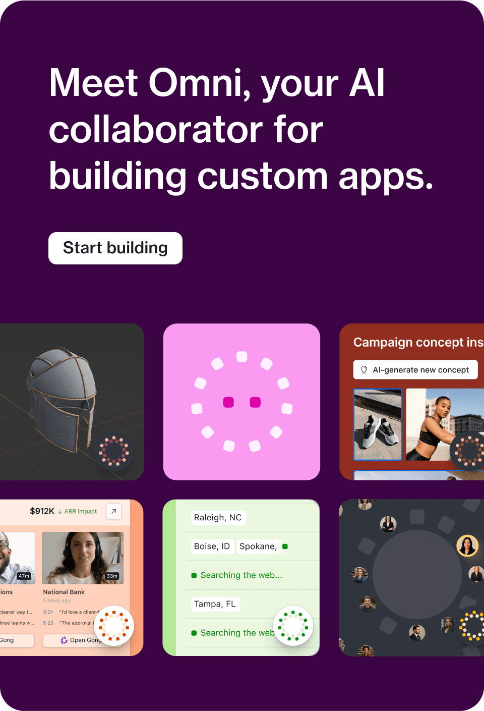 Meet Omni, your AI collaborator for building custom apps
